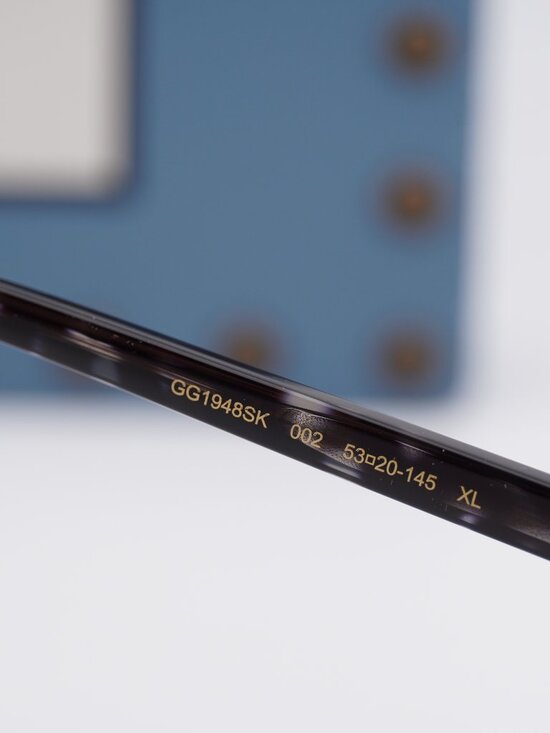 Gucci GG1948SK 002 Square Sunglasses - Grey Havana\\ Grey main image 10